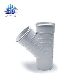 سه راه 45 درجه سایز 90 پلیکا گلپایگان